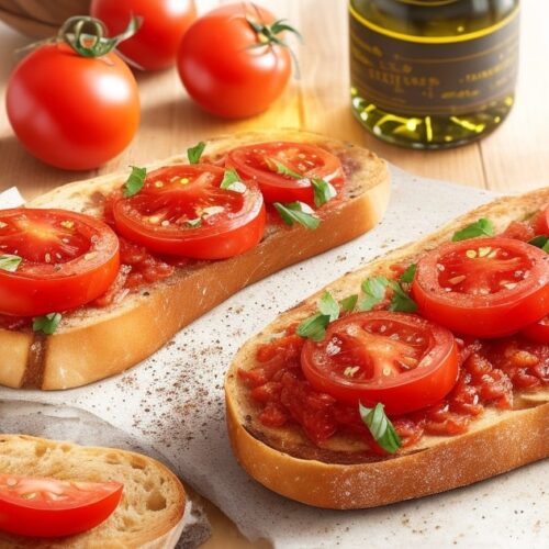 Pan con Tomate